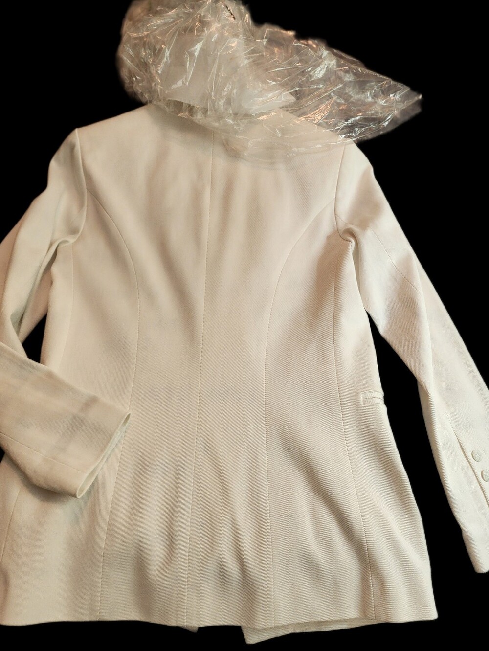 L'AGENCE NWOT COTTON TWILLOVERSIZED FIT BLAZER SIZE 4 - Picture 4 of 16